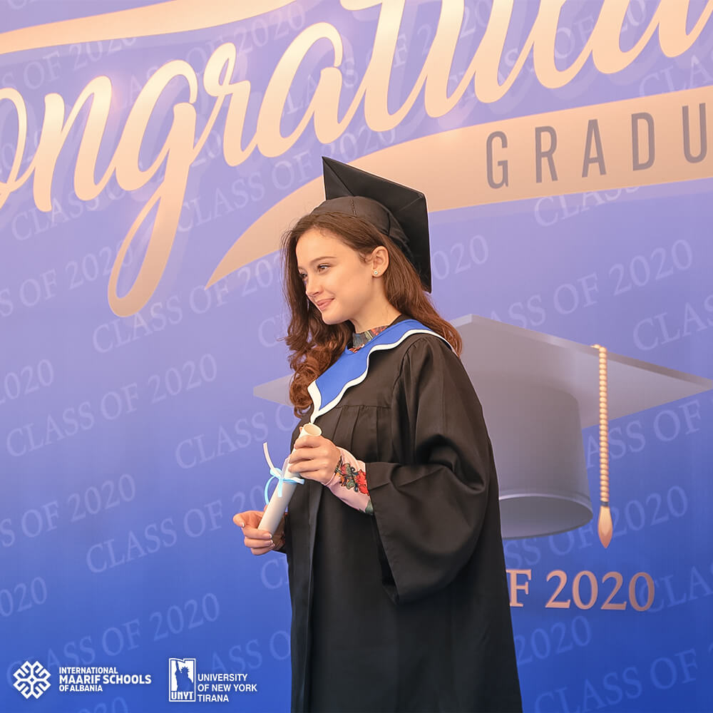 Erisa Korumi – Best Graduate Student | Political Sciences – International Relations Class of 2020