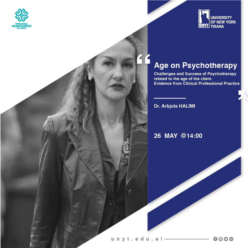 Age on Psychotherapy – Challenges and Success of Psychotherapy related to the age of the client. Evidence from Clinical Professional Practice | Dr. Arbjola HALIMI